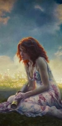 99px.ru аватар Девушка с подзорной трубой, art by Billy Norrby
