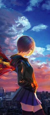 99px.ru аватар Touka Kirishima / Тока Киришима из аниме Токийский гуль / Tokyo Ghoul