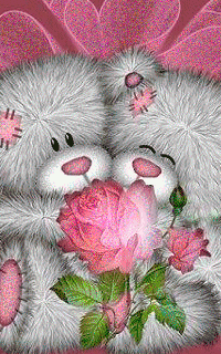 99px.ru аватар Два мишки Тедди с розой