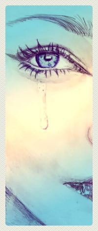 99px.ru аватар Девушка со слезой на лице