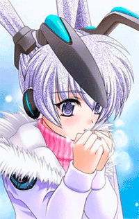99px.ru аватар Девушка с нано-заячьими ушками греет замерзшие руки
