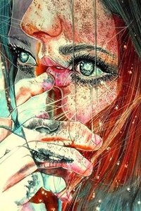 Аватар вконтакте Двойной портрет девушки, арт by Marie-Esther