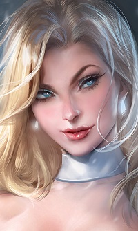 Аватар вконтакте Белокурая девушка, художник Sakimichan