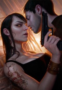 99px.ru аватар Девушка-вампир с татуировкой дракона и мужчина рядом с ней
