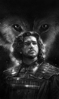 Аватар вконтакте Jon Snow / Джон Сноу персонаж сериала Игра престолов / Game of Thrones