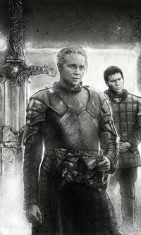 Аватар вконтакте Brienne of Tarth / Бриенна Тарт персонаж сериала Игра престолов / Game of Thrones