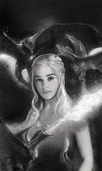 99px.ru аватар Daenerys Targaryen / Дейенерис Таргариен персонаж сериала Игра престолов / Game of Thrones