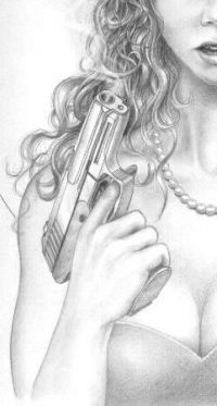 99px.ru аватар Девушка с пистолетом в руке
