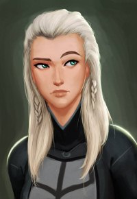 99px.ru аватар Девушка класса крестоносец из игры Diablo III, art by Raichiyo33