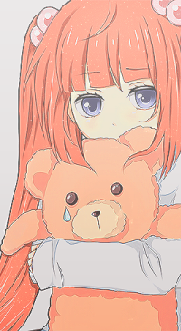 99px.ru аватар Девочка с игрушечным плачущим медведем