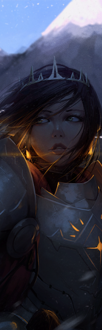 Аватар вконтакте Девушка - воин, by GUWEIZ