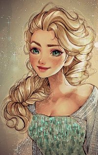 Аватар вконтакте Elsa / Эльза героиня из мультфильма Frozen / Холодное сердце
