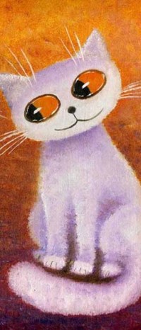 99px.ru аватар Белый котенок, художник Данилов Сергей