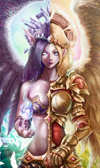Аватар вконтакте Двуликий персонаж из игры League of Legends