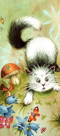 99px.ru аватар Котенок на лужайке, by ullakko