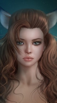 Аватар вконтакте Девушка Amely с ушками, by MissQualle