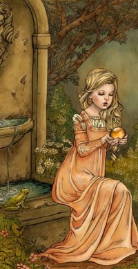 Аватар вконтакте Принцесса и лягушка, by Dreoilin