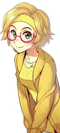 99px.ru аватар Девушка в очках и желтой одежде