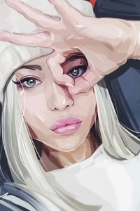 99px.ru аватар Девушка держит руку у лица