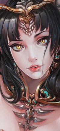 99px.ru аватар Девушка с глазами цвета янтаря