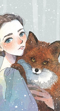 99px.ru аватар Девочка с лисой, by minayuyu