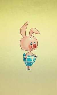 Аватар вконтакте Пяточок на желтом фоне