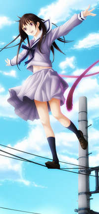Аватар вконтакте Хиери Ики / Hiyori Iki из аниме Бездомный бог / Noragami