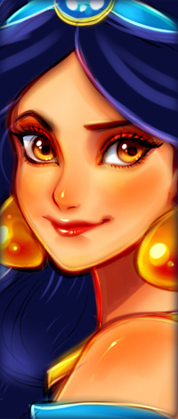 Аватар вконтакте Принцесса Жасмин / Princess Jasmine из мультфильма Алладин / Aladdin