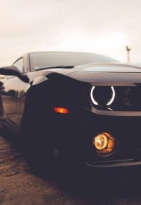 99px.ru аватар Черный шевроле / Chevrolet