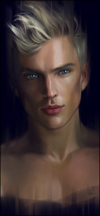 Аватар вконтакте Светловолосый парень с голубыми глазами, by Leejun35