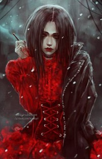 Аватар вконтакте Девушка с сигаретой в руке, by NanFe