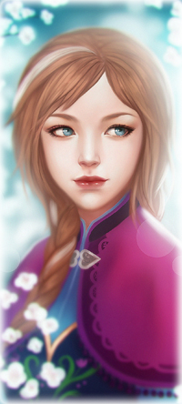 Аватар вконтакте Anna / Анна из мультфильма Frozen / Холодное сердце