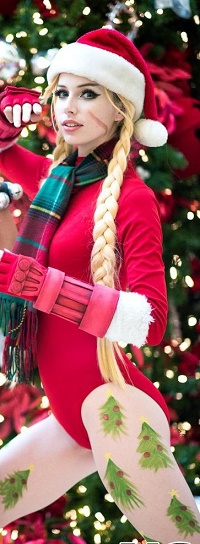 99px.ru аватар Девушка в наряде Санта-Клауса, by MeganCoffey