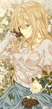 Аватар вконтакте Вайолет / Evergarden из аниме Вайолет Эвергарден / Violet Evergarden, автор Сheese Kang