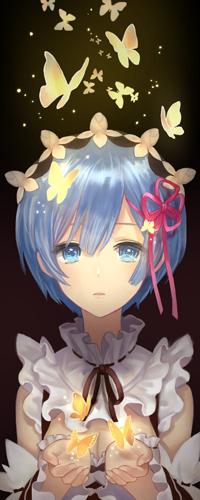 99px.ru аватар Рем / Rem из аниме Re: Жизнь в альтернативном мире с нуля / Re: Zero kara Hajimeru Isekai Seikatsu
