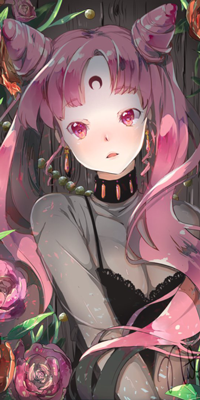 Аватар вконтакте Темная леди / Black Lady / Чибиуса / Малышка / Chibiusa из аниме Сейлор Мун / Sailor Moon, by Nachooz