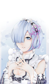 Аватар вконтакте Рем / Rem из аниме Re: Жизнь в альтернативном мире с нуля / Re: Zero kara Hajimeru Isekai Seikatsu, by Raizo-Takumi