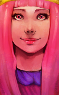 Аватар вконтакте Princess Bonnibel Bubblegum / Принцесса Боннибел Бабблгам / Принцесса Жвачка из мультфильма Adventure Time / Время приключений, by Momo-Deary