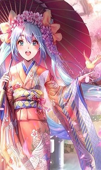 99px.ru аватар Вокалоид Мику Хацунэ / Hatsune Miku, by Kyjsogom