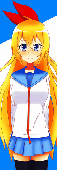 Аватар вконтакте Читогэ Кирисаки / Chitoge Kirisaki из аниме Притворная любовь / Nisekoi, by Carollene