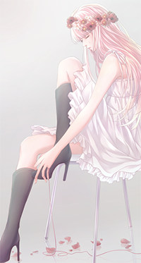 99px.ru аватар Вокалоид Лука Мегурине / Megurine Luka, автор hikako0303