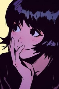 Аватар вконтакте Девушка держит руку у лица, by Kuvshinov Ilya