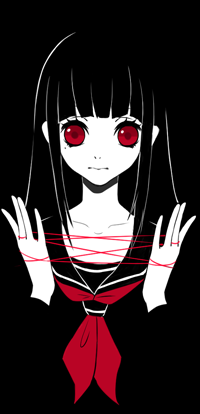 99px.ru аватар Энма Ай / Enma Ai из аниме Jigoku Shoujo / Адская девочка / Hell Girl, by Moochirin
