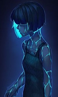 Аватар вконтакте Девушка с трещинами на теле, by mcptato