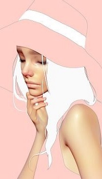 99px.ru аватар Грустная девушка в шляпе, by CezarBrandao