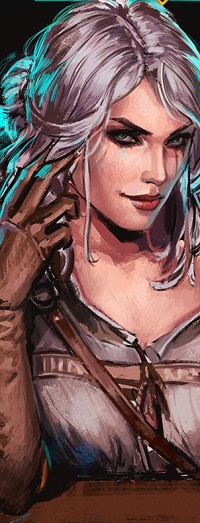 Аватар вконтакте Ciri / Цири - персонаж цикла Ведьмак, by YamaOrce