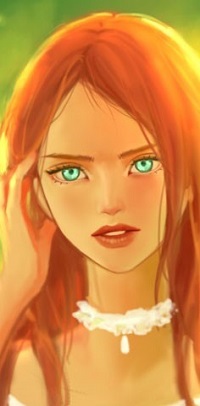 Аватар вконтакте Девушка с рыжими волосами, by casasak