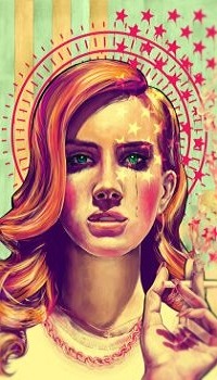 Аватар вконтакте Портрет Lana Del Rey / Ланы Дель Рей