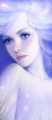 99px.ru аватар Белокурая и голубоглазая девушка, by Selenada
