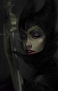 Аватар вконтакте Рисунок ведьмы Maleficent / Малефисенты из одноименного мультфильма от Disney. Художник Josh Burns